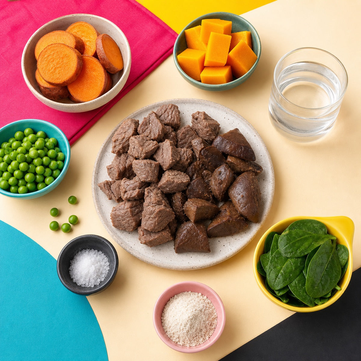 Beef Pet Meals PH ingredients